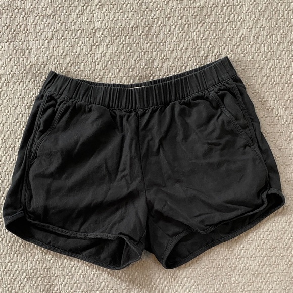 Madewell Pants - Madewell Black Athletic Shorts